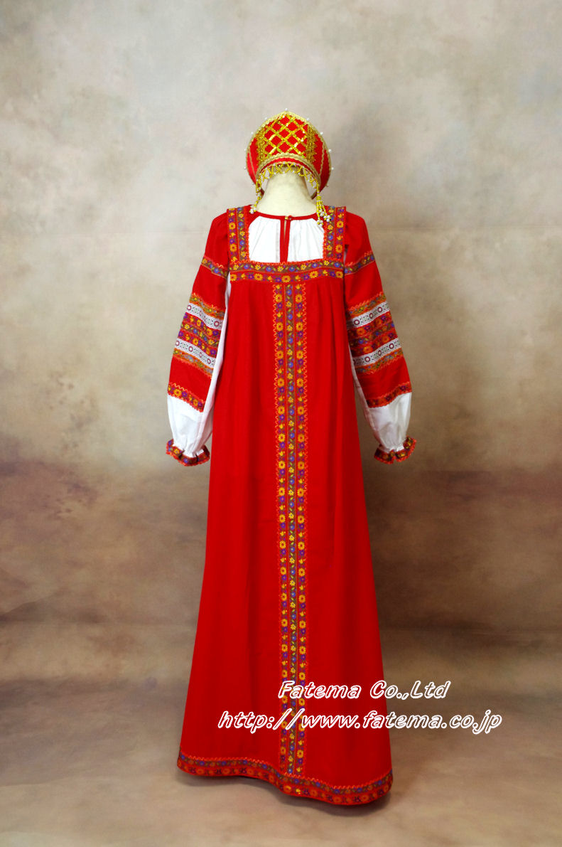 ロシア民族衣装 ｎｏ 3 世界の民族衣装レンタルのファテマ Fatema