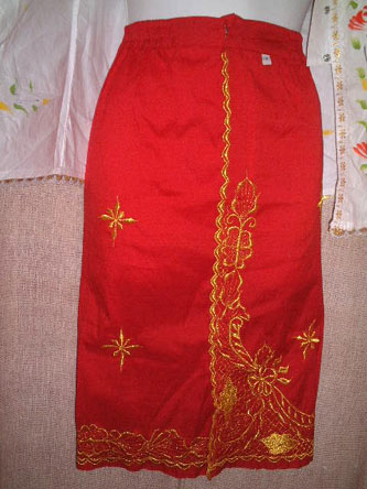 民族衣装 お子様　kebaya クバヤ　インドネシア バリ島 L 1セット